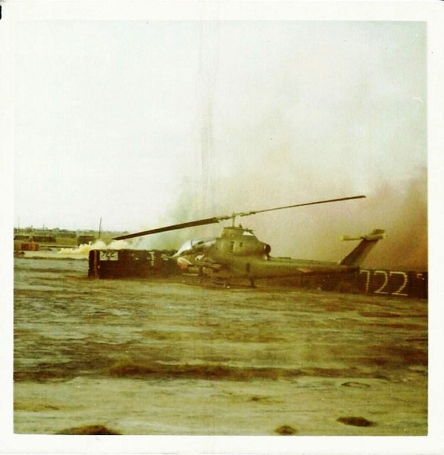 Gun Ship at Cu Chi Nov. 11, '70